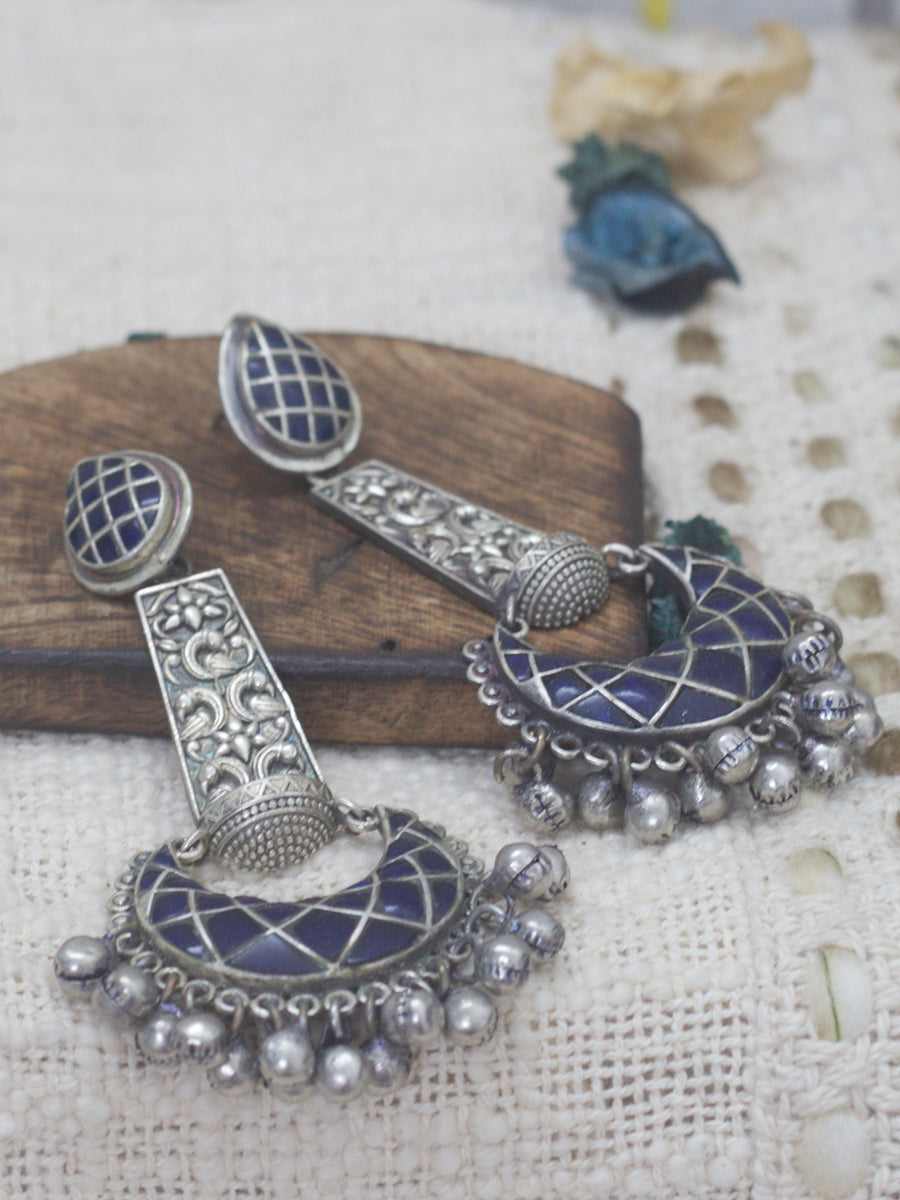 Long Earrings(blue)